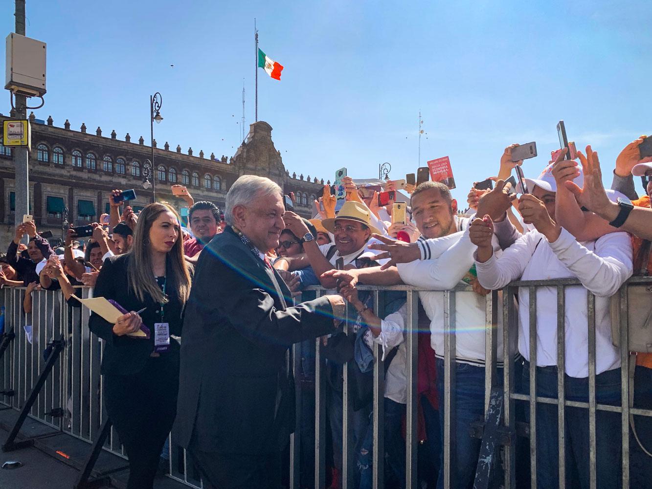 Cumple AMLO 89 por ciento de sus compromisos