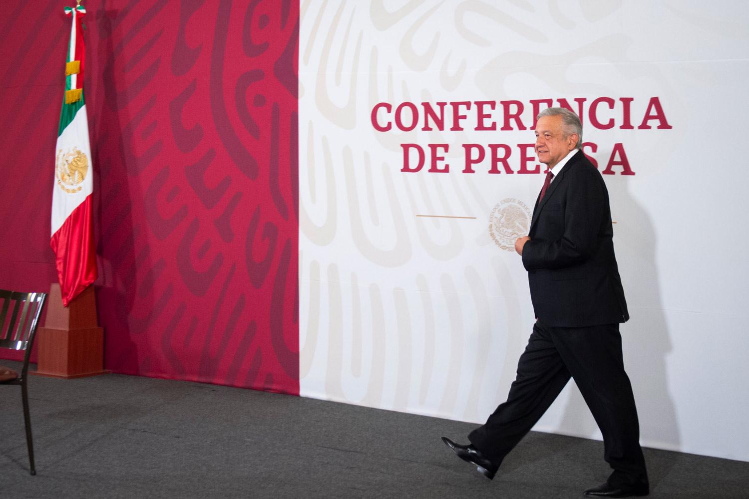 Será un buen año: AMLO, en 1ra. conferencia de 2020