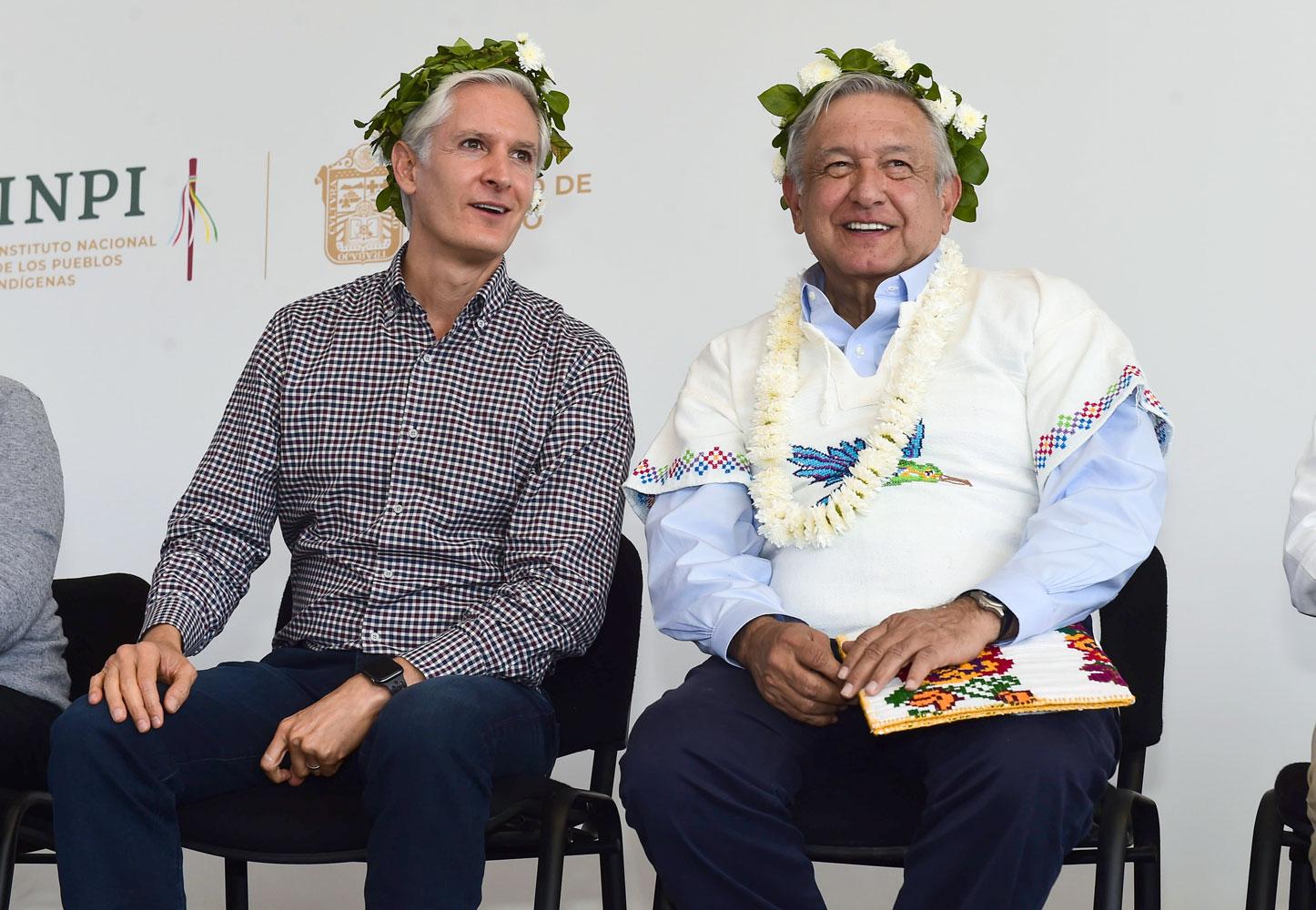 Programas de bienestar al 100 % a indígenas: AMLO
