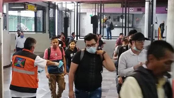 Obligado uso de cubrebocas en el Metro por Covid-19