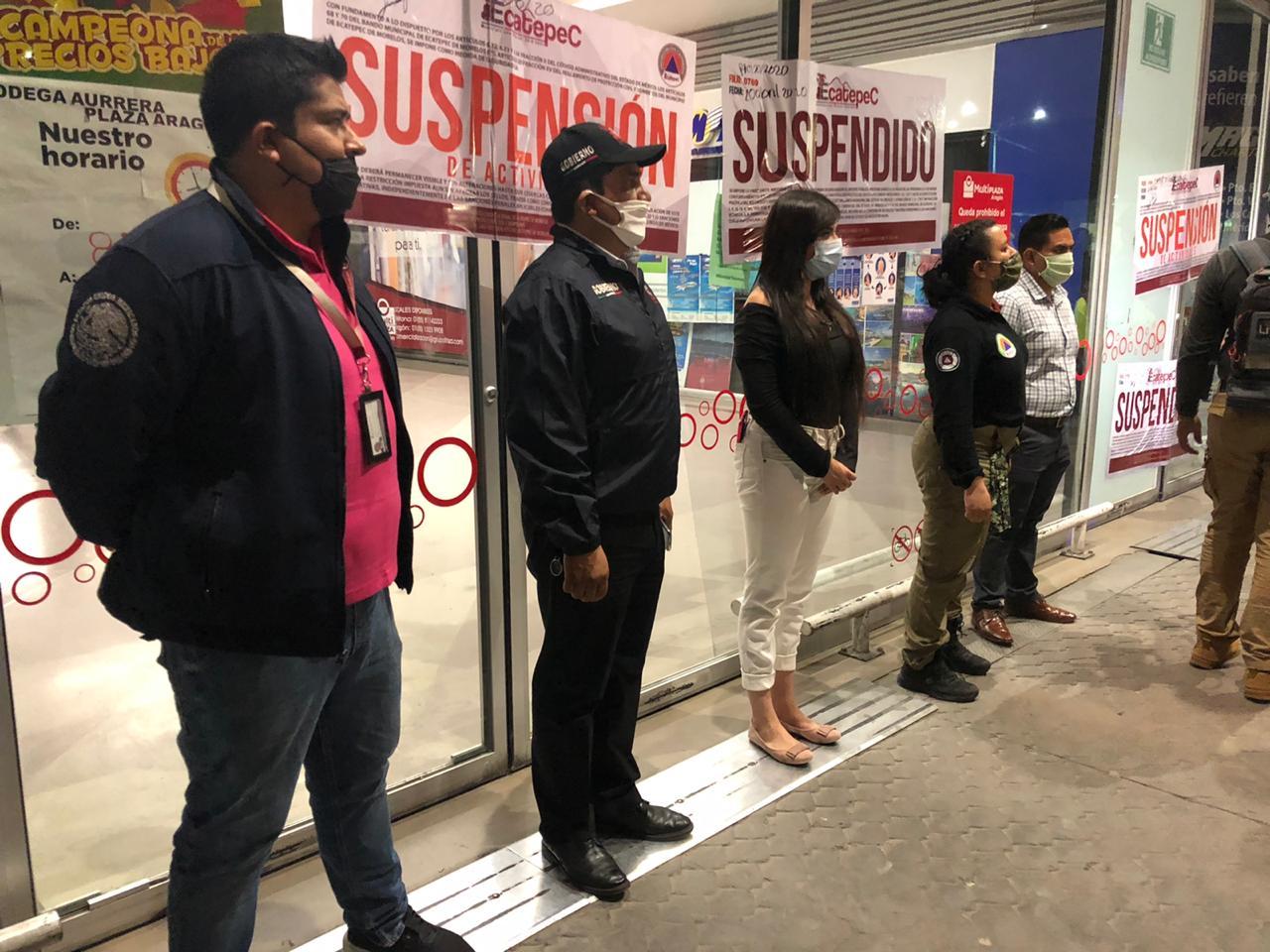 Suspenden Multiplaza por exposición a Covid-19