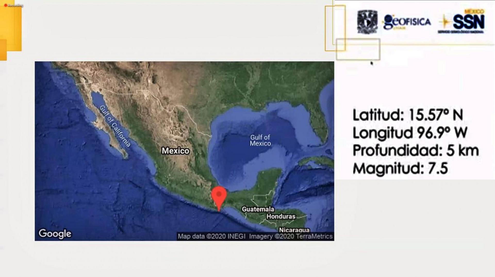 Más de 300 réplicas y olas por tsunami en Oaxaca