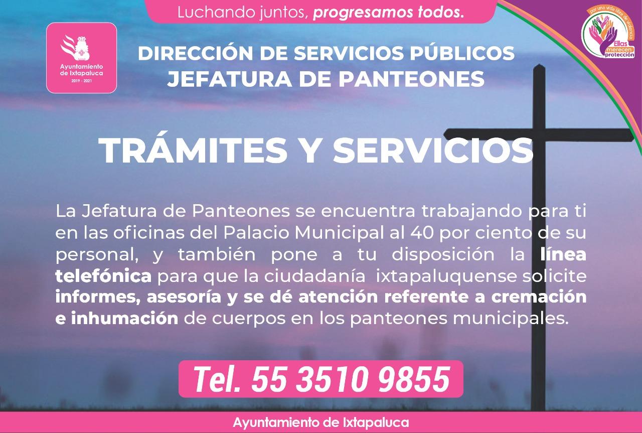 Atención telefónica de 24 horas en panteones