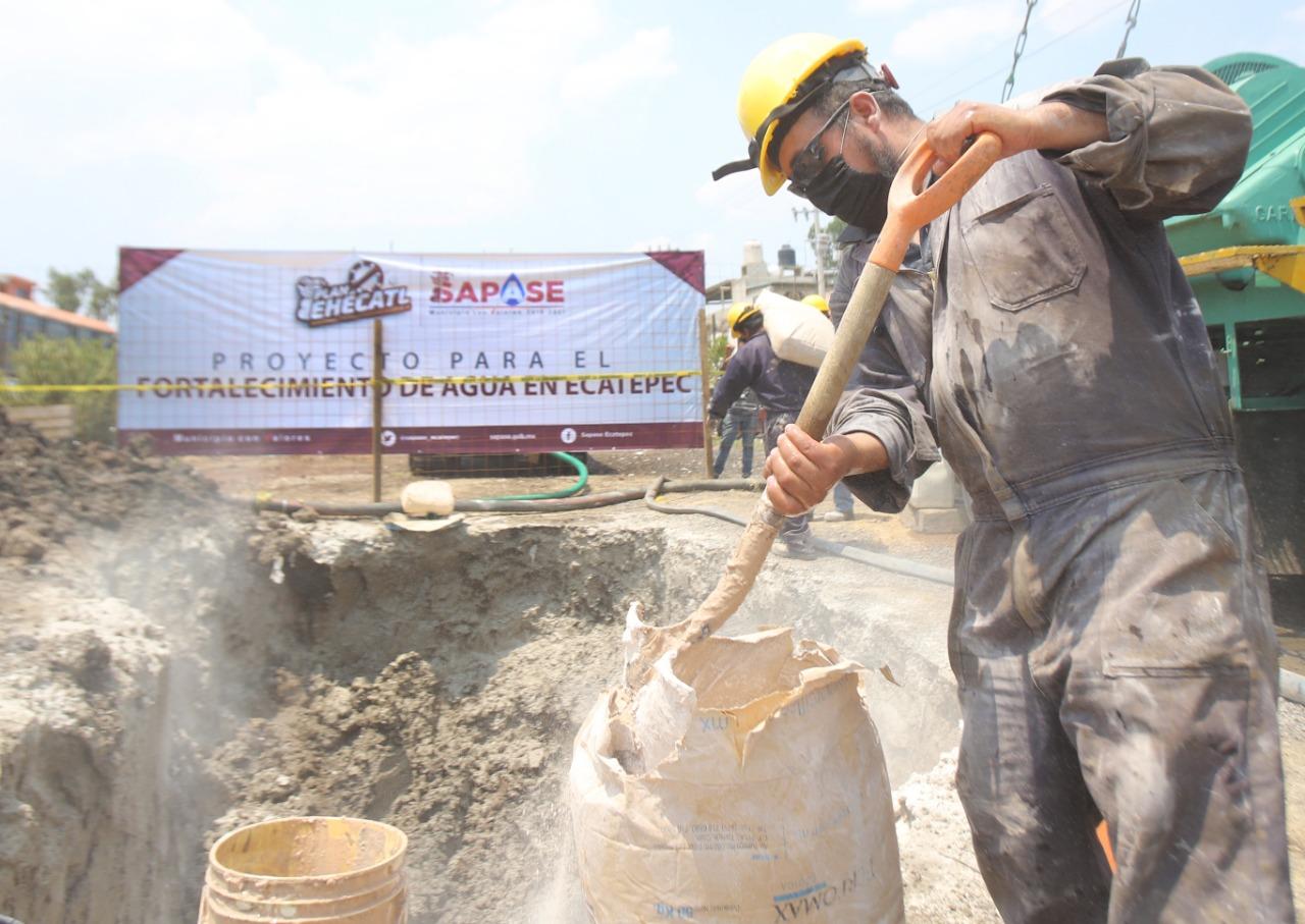 Perforarán 24 pozos de agua en Ecatepec