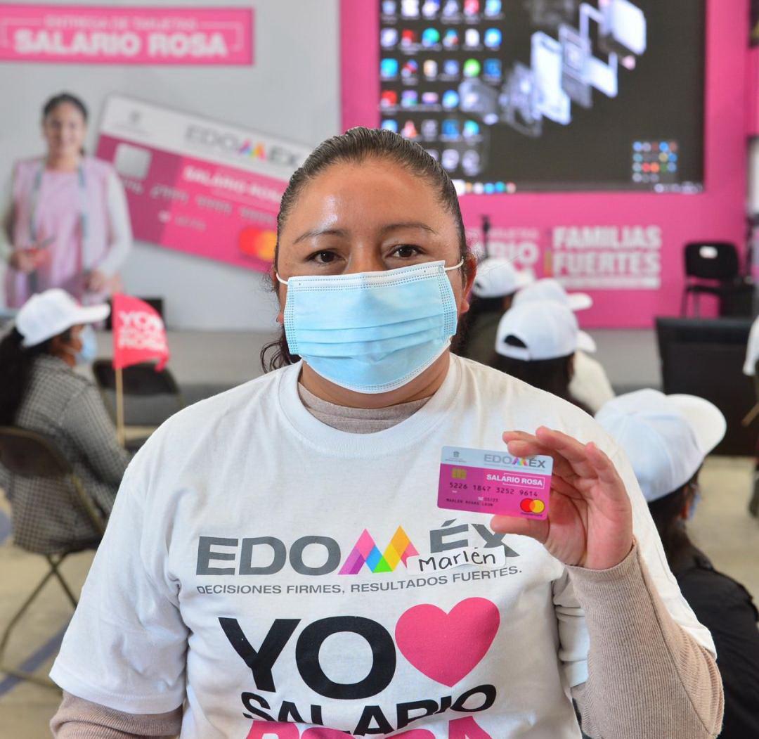 Salario Rosa, impulsa economía familiar