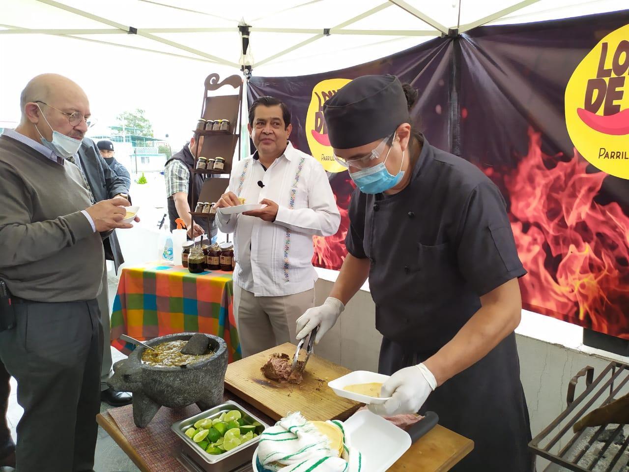 En Neza, taquiza a domicilio