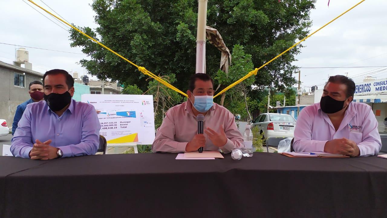 Nuevo sistema de agua para Neza