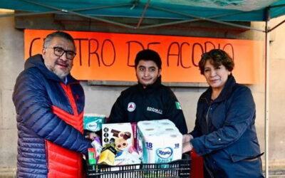 Instalan centro de acopio para apoyar a afectados de Guerrero