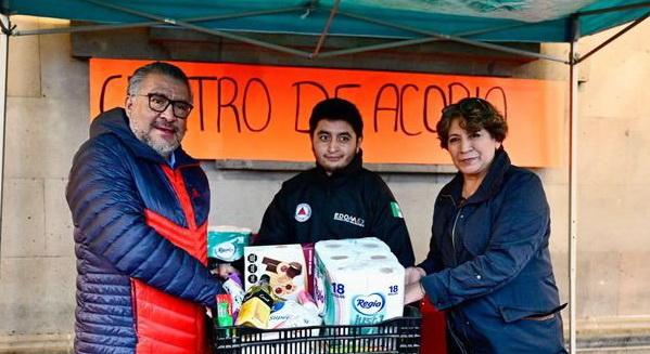 Instalan centro de acopio para apoyar a afectados de Guerrero