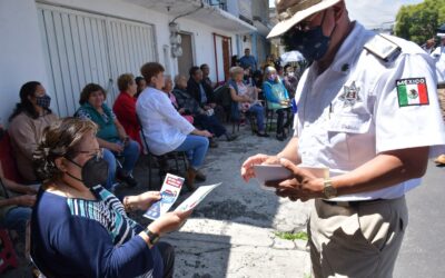 Seguridad de Proximidad y Redes, inhiben delitos en Neza