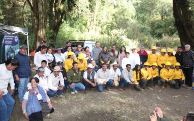 Gobierno Federal, del EdoMéx y el FIDA supervisan cuidado de los bosques mexiquenses