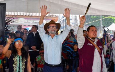 Rinden culto a Tláloc, en ritual milenario de las culturas originarias