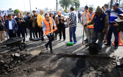 Ecatepec, inicia “Bachetón” para atender vialidades destrozadas