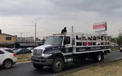 Apoya Seguridad ecatepense a afectados por bloqueos