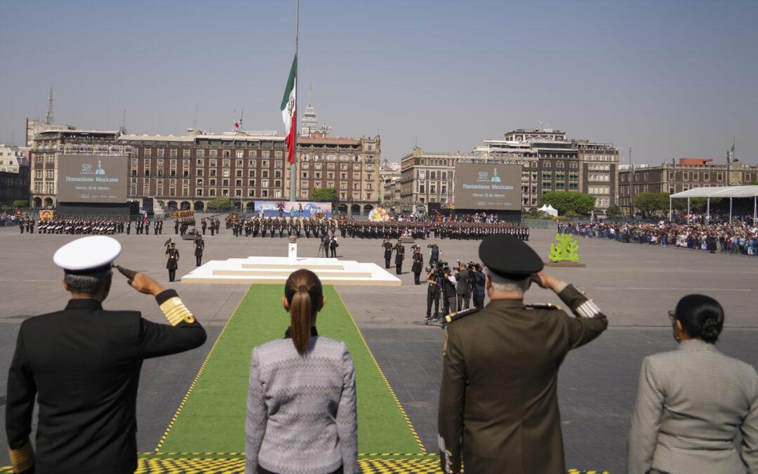 Realizan Funerales de Estado por los 500 años de la Ejecución de Cuauhtémoc