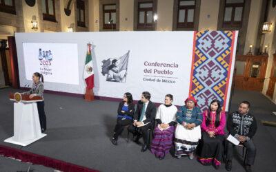 Reconoce Sheinbaum Pardo la inclusión de los pueblos originarios