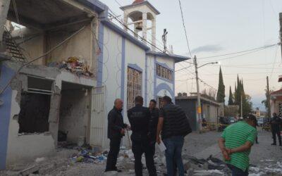Explota polvorín en Capilla de Chalco