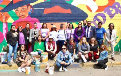 Utilizan arte para promover empoderamiento femenino