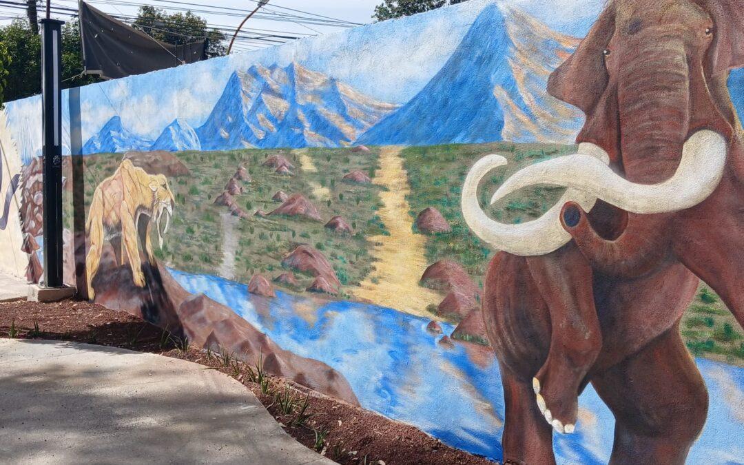Muralistas narran la historia de Ecatepec en Corredor Cultural Diego de A. Huanitzin