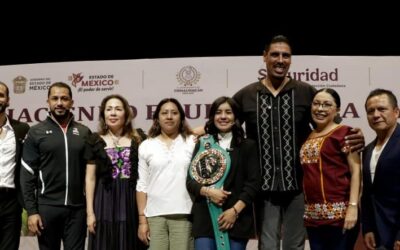 Deportistas de élite promueven La Paz en Chimalhuacán