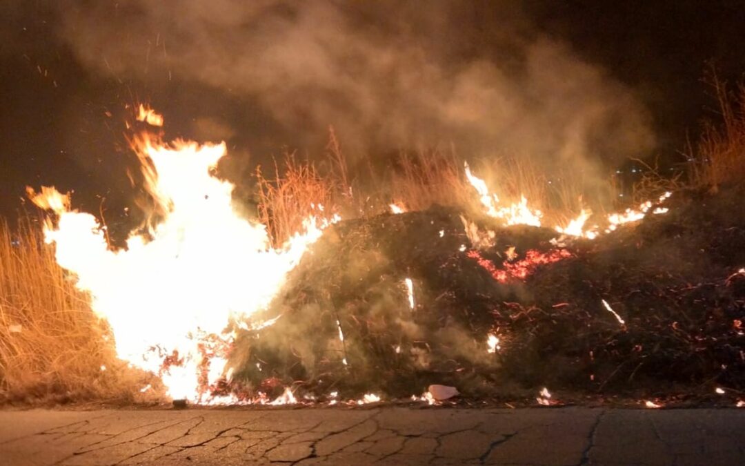 Detienen en flagrancia a sujeto que provocó un incendio forestal en Texcoco