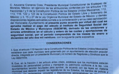 Proceso administrativo a gobierno de Vilchis; no pagó cuotas de trabajadores al ISSEMYM