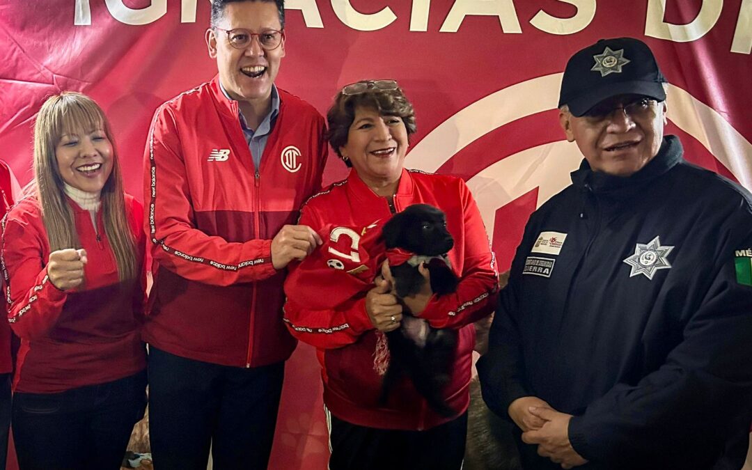 Toluca vence 2-0 al América; Delfina Gómez promueve adopción de mascotas
