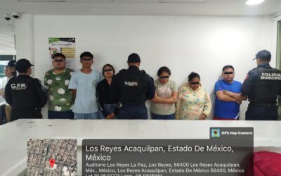 Familiares de presuntos narcomenudistas dañan patrulla de La Paz