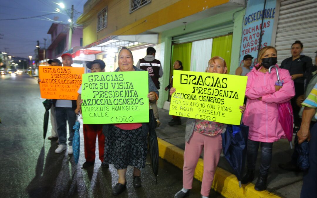 Inauguran Sendero Seguro en la colonia Hank González de Ecatepec