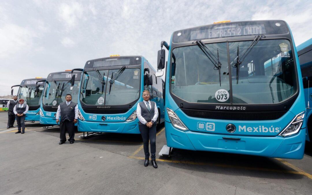 Mexibús L-III mejora movilidad en el EdoMéx con 52 nuevos vehículos