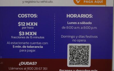 Inició este lunes el servicio de Parquímetros en Ecatepec