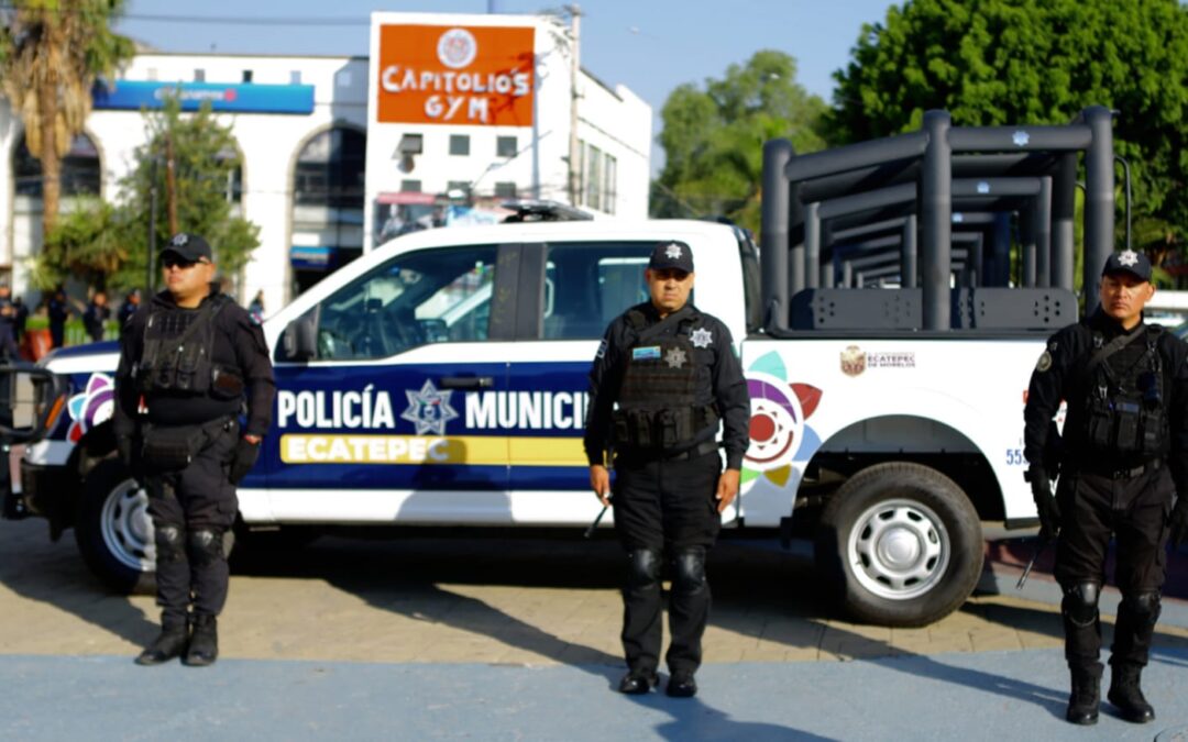 Entregan primeras 80 patrullas de 394  para reforzar Proximidad Social de Ecatepec