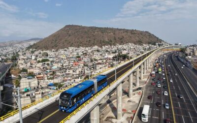 Presidenta da inicio a pruebas del Trolebús Chalco-Santa Marta; se inaugura el 18 de mayo