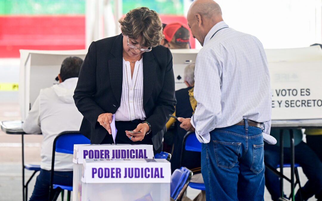 Elección del Poder Judicial en orden y con 99% de las casillas instaladas en EdoMéx