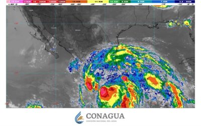 Erick se degrada a categoría 1 pero mantiene lluvias torrenciales en Guerrero y Oaxaca