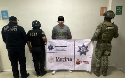 Policía de Ecatepec y Marina detienen a integrantes del grupo “Los Masse”
