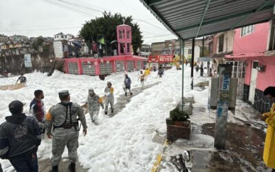 Altos niveles de la Presa Los Cuartos y lluvia generan ingreso de agua a casas de Naucalpan