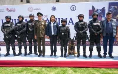 Inauguran Unidad Canina K-9 para fortalecer estrategia de seguridad .