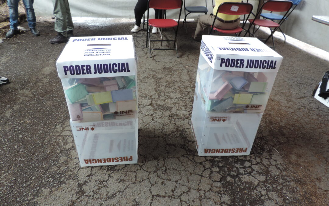 Para Contar  *Aprendizaje de la elección de juzgadores