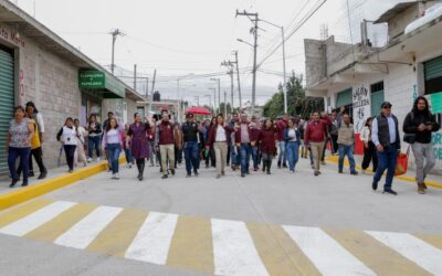 Mejoran servicios e infraestructura en el Ejido de Santa María