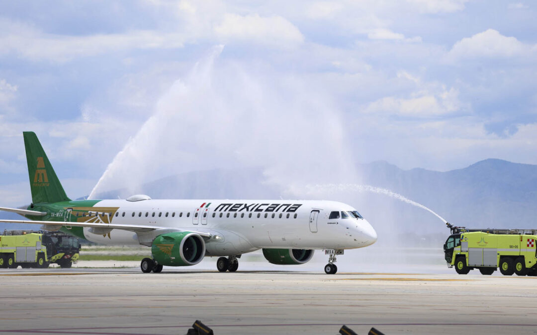 Presidenta recibe 1ra de 20 aeronaves para Mexicana de Aviación