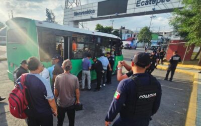 Marina entra a Ecatepec para combate a robo y acoso en transporte