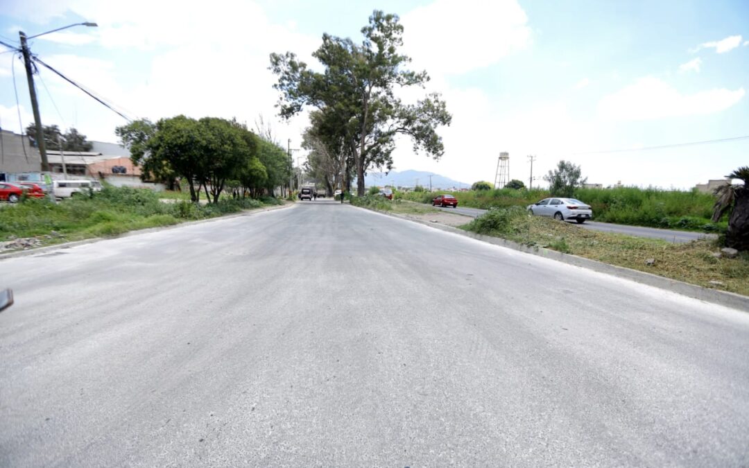 Realizan obra e instalan red de agua potable para vecinos de Ecatepec