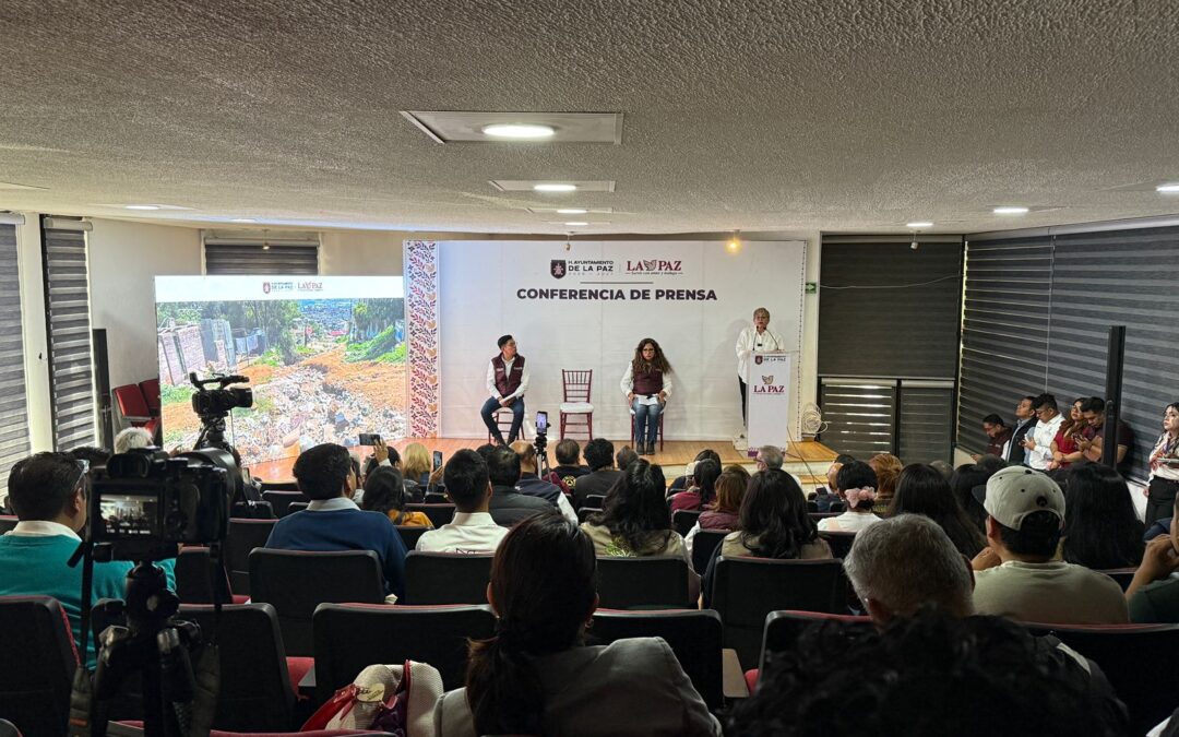 La Paz con retraso social de 40 años anuncia inversión histórica en obra superior a 504 MDP