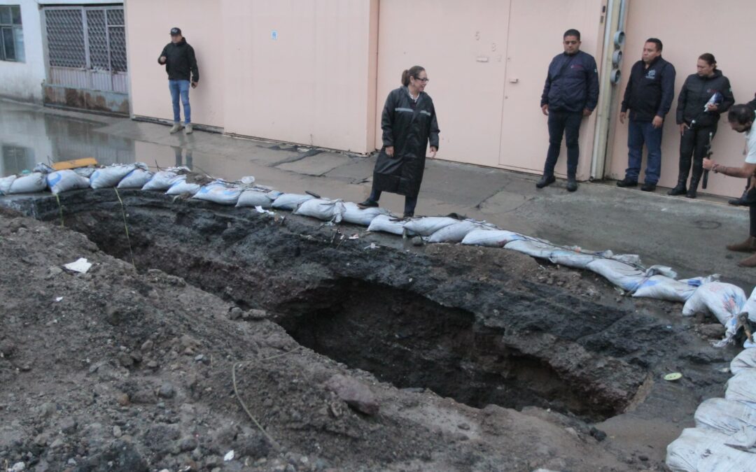 Operativo Tormenta atiende más de 50 socavones y 31 fugas de agua potable