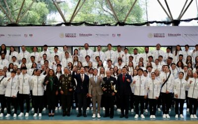 SEP, CONADE y COM Abanderan la Delegación Mexicana para los Panamericanos Junior 2025