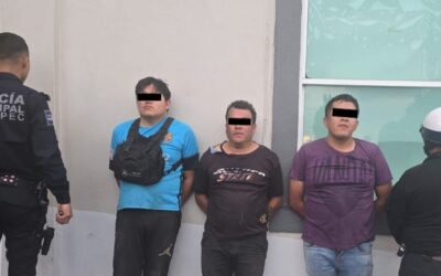 Seguridad de Ecatepec detiene a tres agresores de trabajadores de Limpia