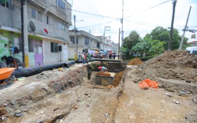 Inician pavimentación de avenida principal de Valle de Ecatepec
