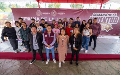 Acercan servicios médicos y vacantes laborales a jóvenes de Chimalhuacán