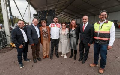 Inició construcción de Puentes del Periférico de Neza y CDMX